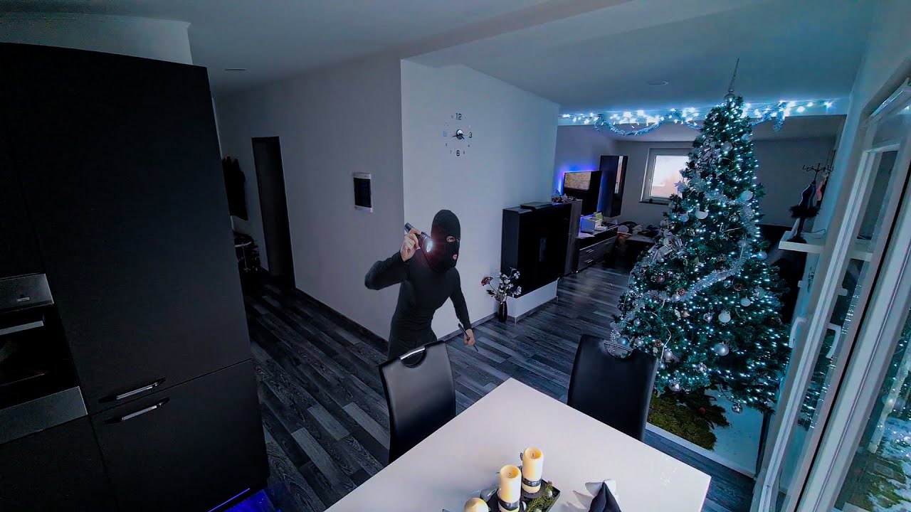 Ponoči Kamera Ujela VLOMILCA!!!!!!!!!!!!!