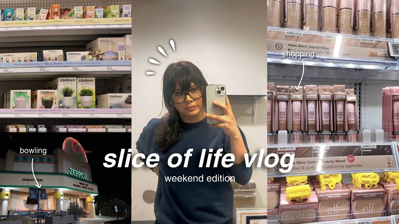 slice of life vlog 💐 | shopping, bowling, soccer game