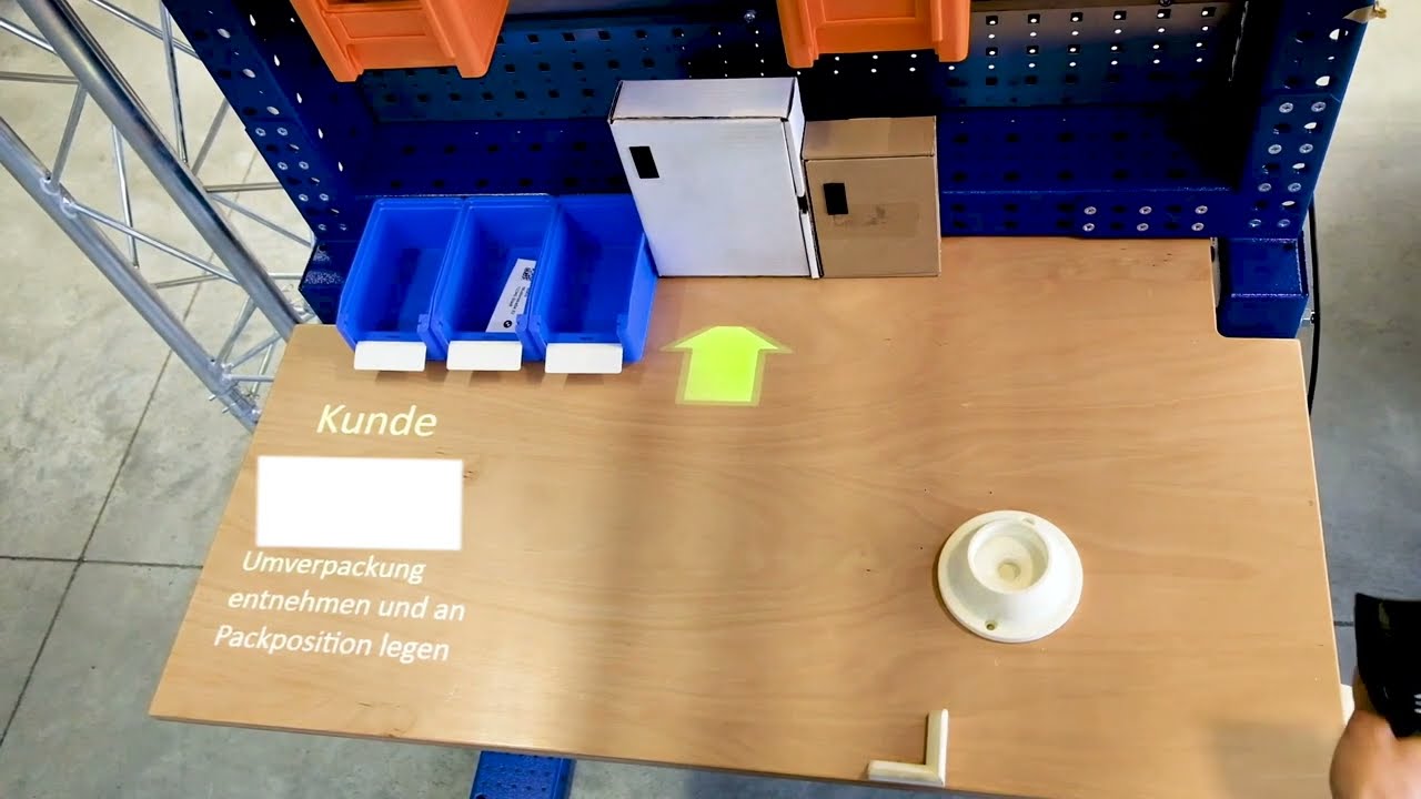 Der Assistent: F&uuml;r Ihre Kommissionierung und Verpackung / Picking and Packing