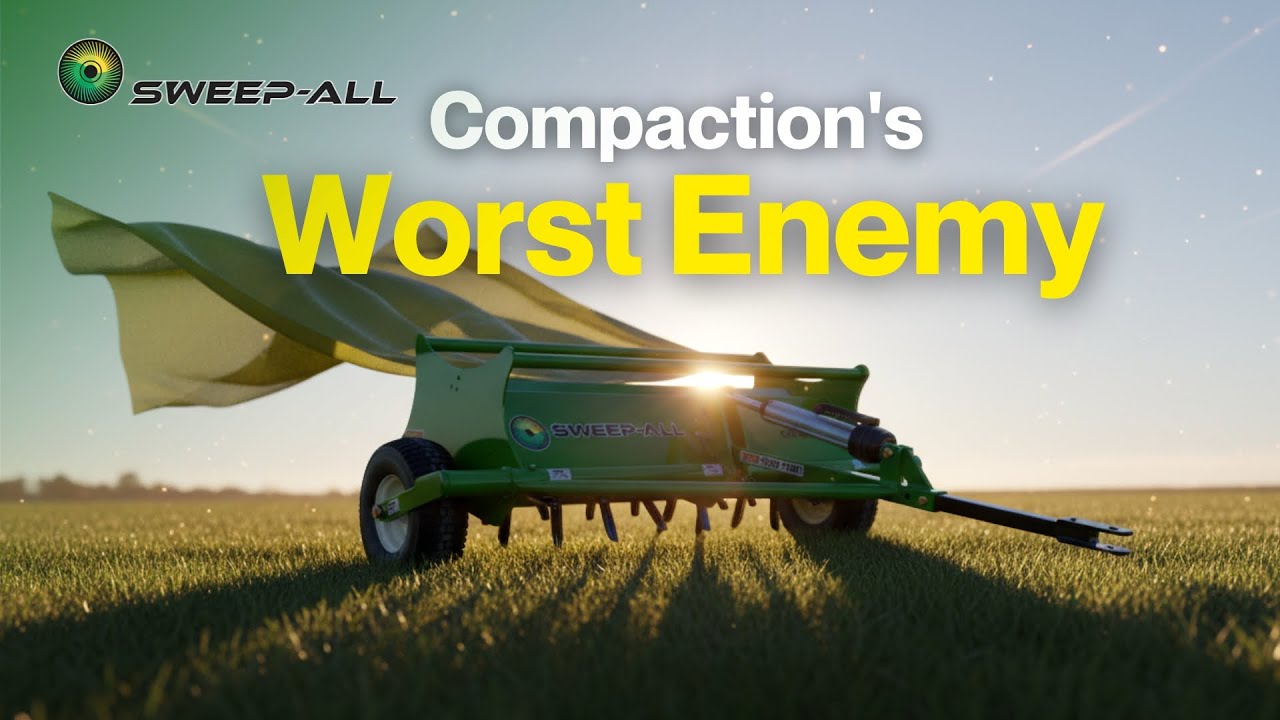 Soil Compaction Fighter | SWEEP-ALL Tow-Behind Aerator