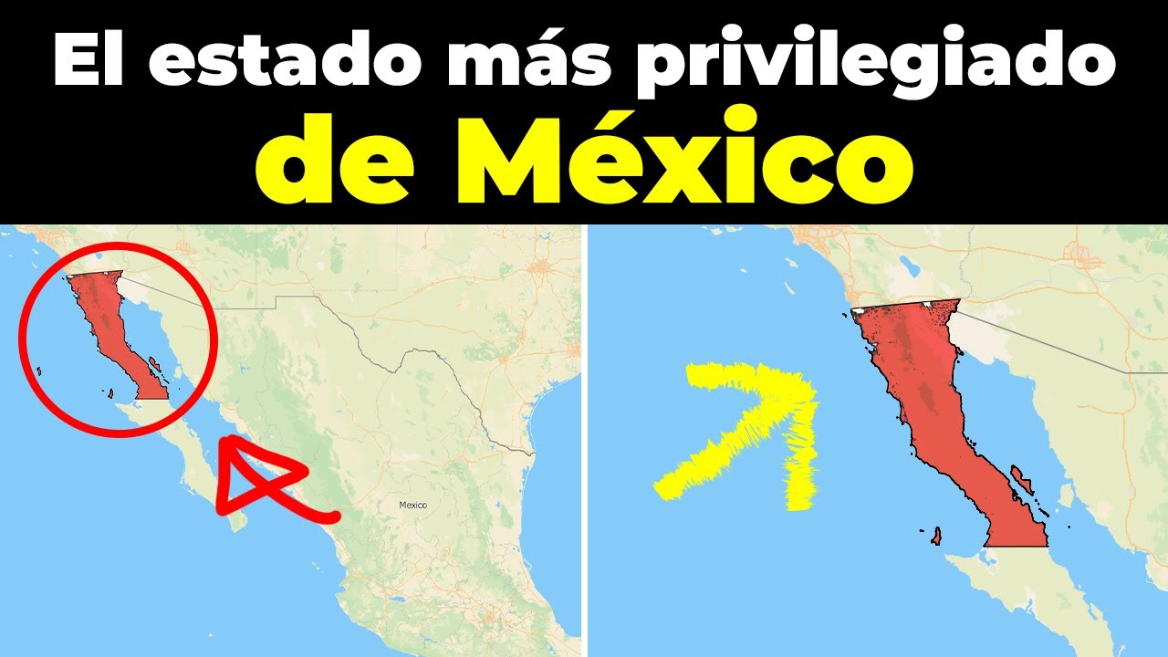 La privilegiada geografía de Baja California, el vecino del estado más poderoso del MUNDO