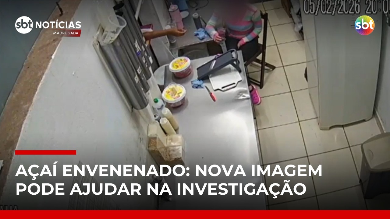 Nova imagem pode ajudar na investigação em caso de suspeita de açaí envenenado | #SBTNotícias