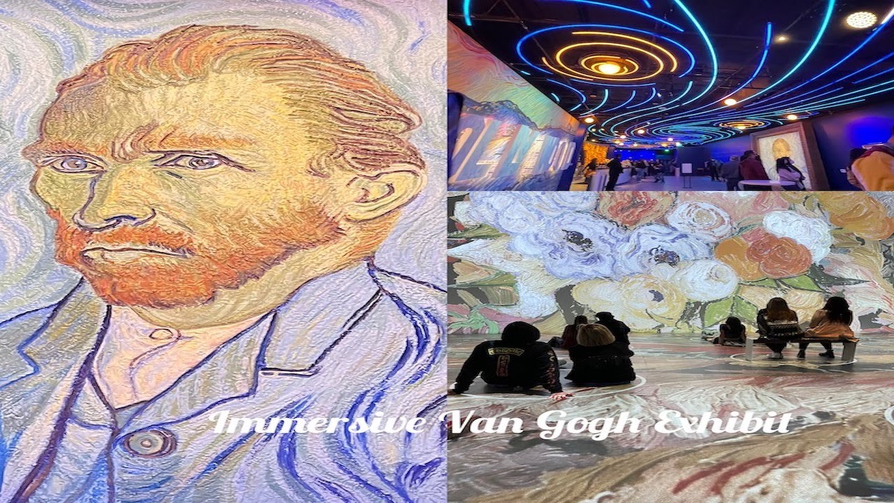 🇺🇸USA🇺🇸 Museums We Explored - Immersive Van Gogh Exhibit At Los Angeles, California