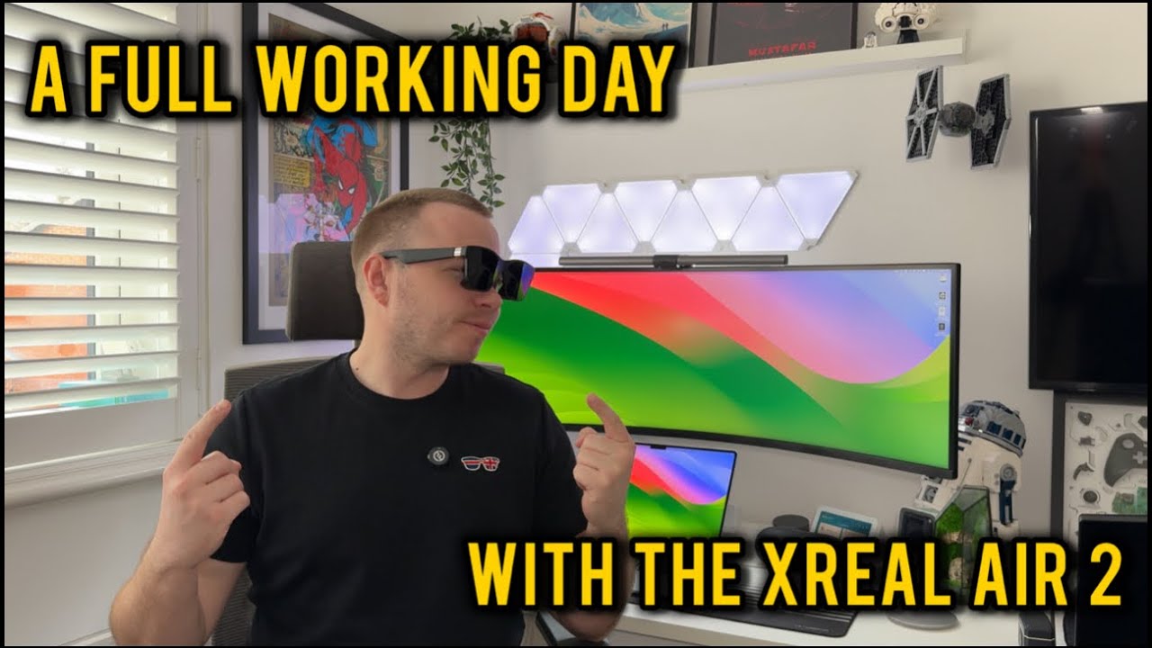 A full working day with the XREAL Air 2 Glasses