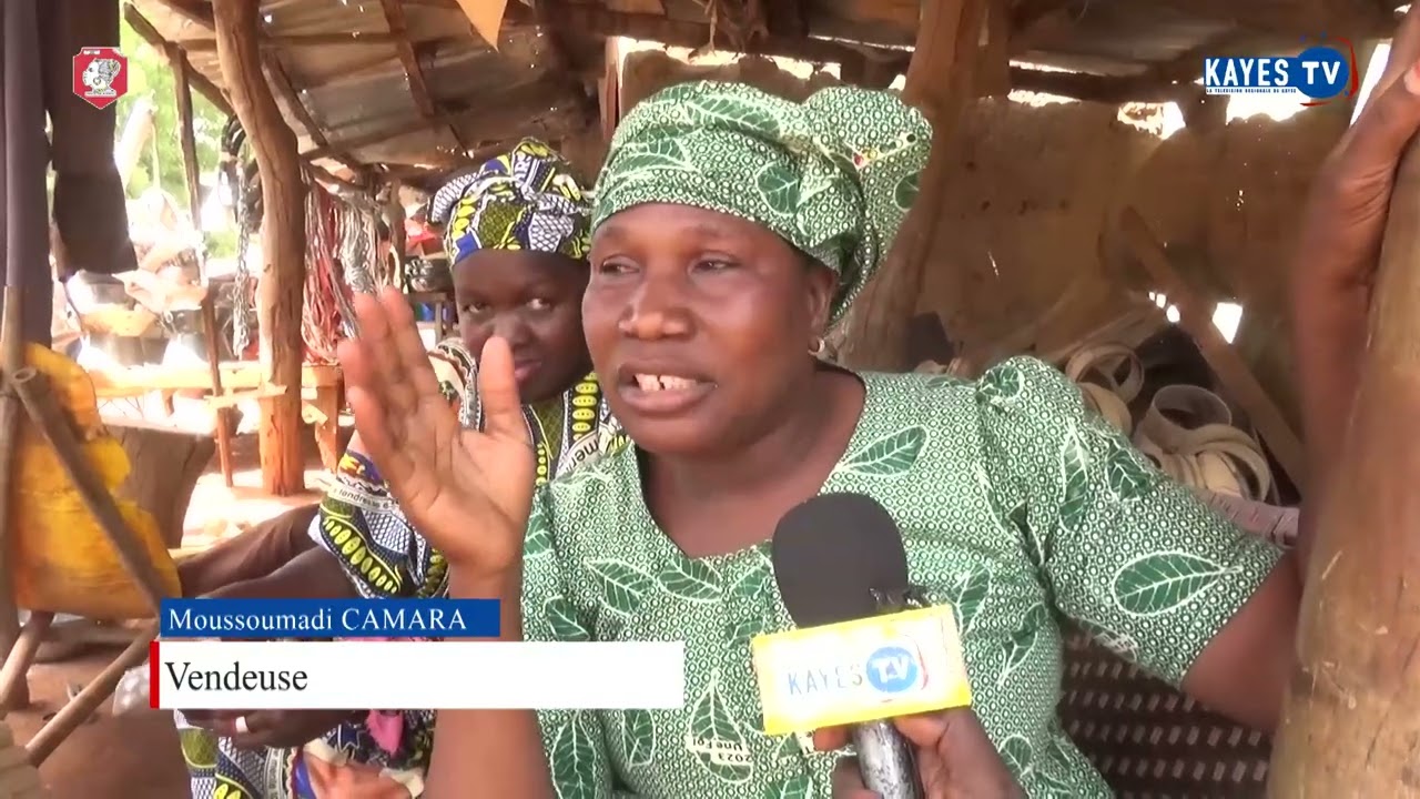 KAYES TV - Reportage au Marché de Mahina