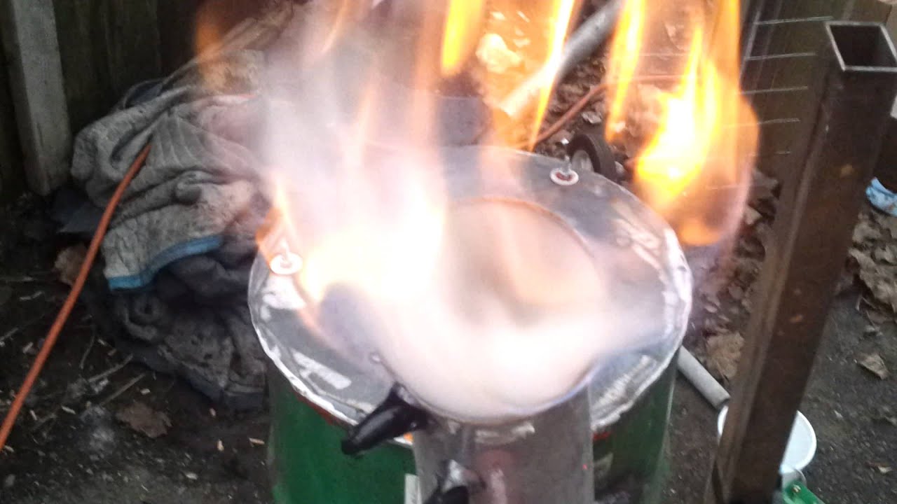 Fema gasifier test flare