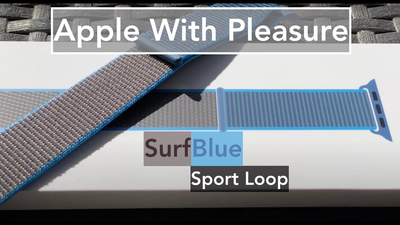Surf Blue Sport Loop - Apple Watch Band