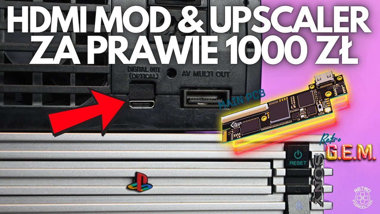 1440p w PlayStation 2 !? HDMI Mod & Upscaler w PS2 FAT / Retro GEM Shiny