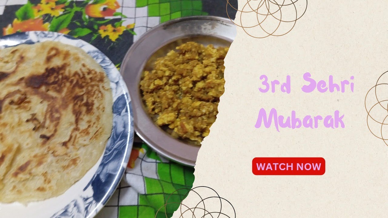 3rd Sehri vlog / Simple Sehri Routine please subscribe my channel #vloggerbird 