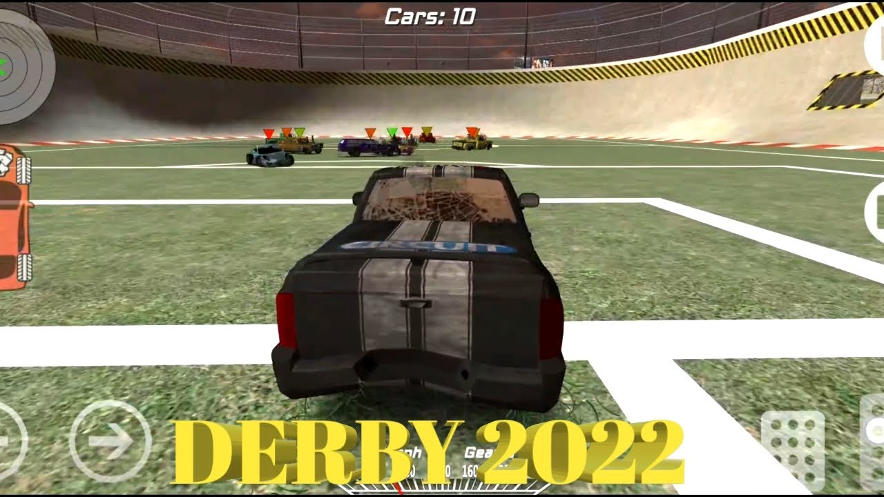 Mercy Derby Full Size Feature Full Throttle Controlled Chaos Demolition Derby 2022#popogames kh#