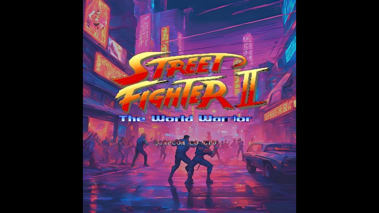 Street Fighter II - Ryu theme Synthwave Remix