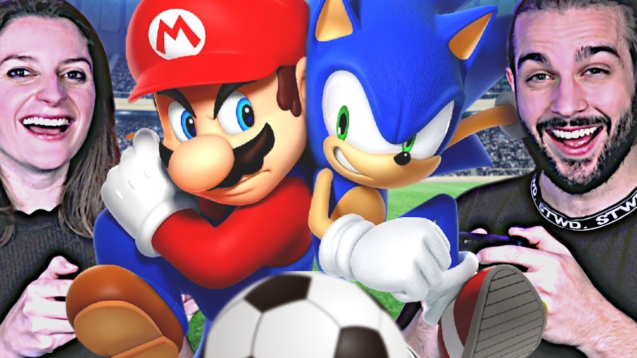 QUI SERA LE MEILLEUR ? MARIO VS SONIC ! GUILLAUME VS KIM !