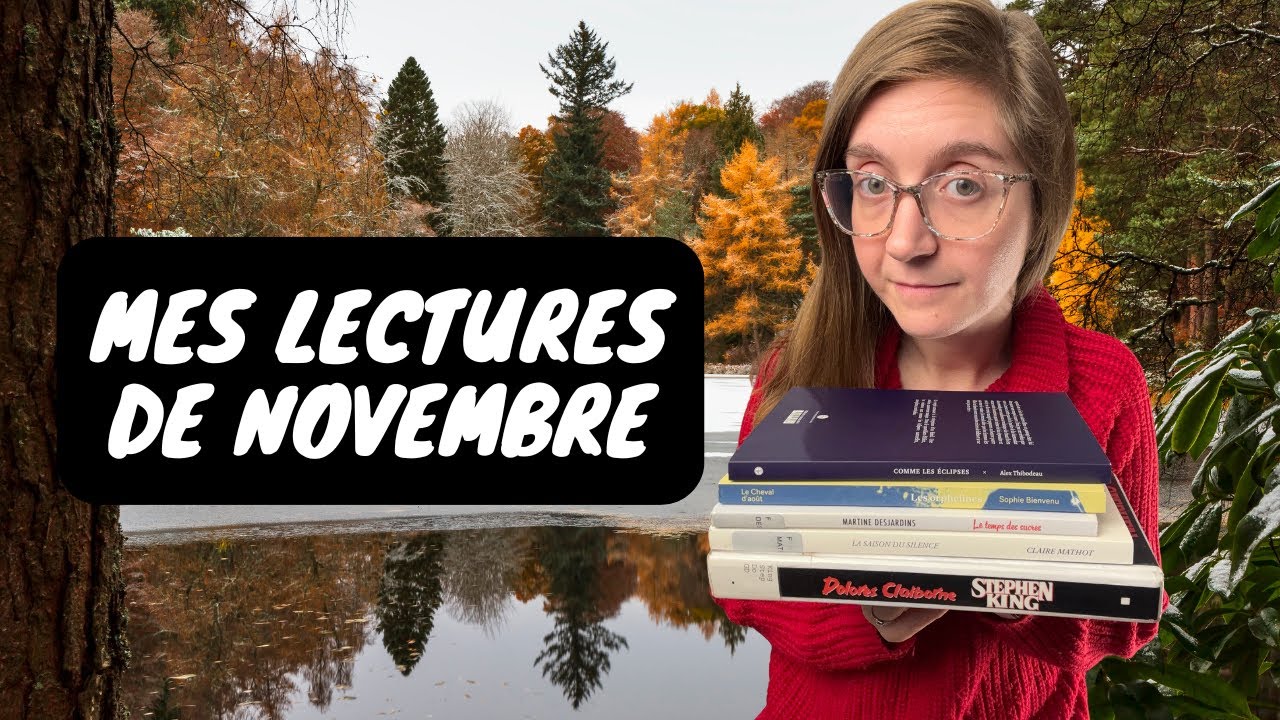 Je lis des nouveautés québécoises!! | Mes lectures du mois de novembre 2025