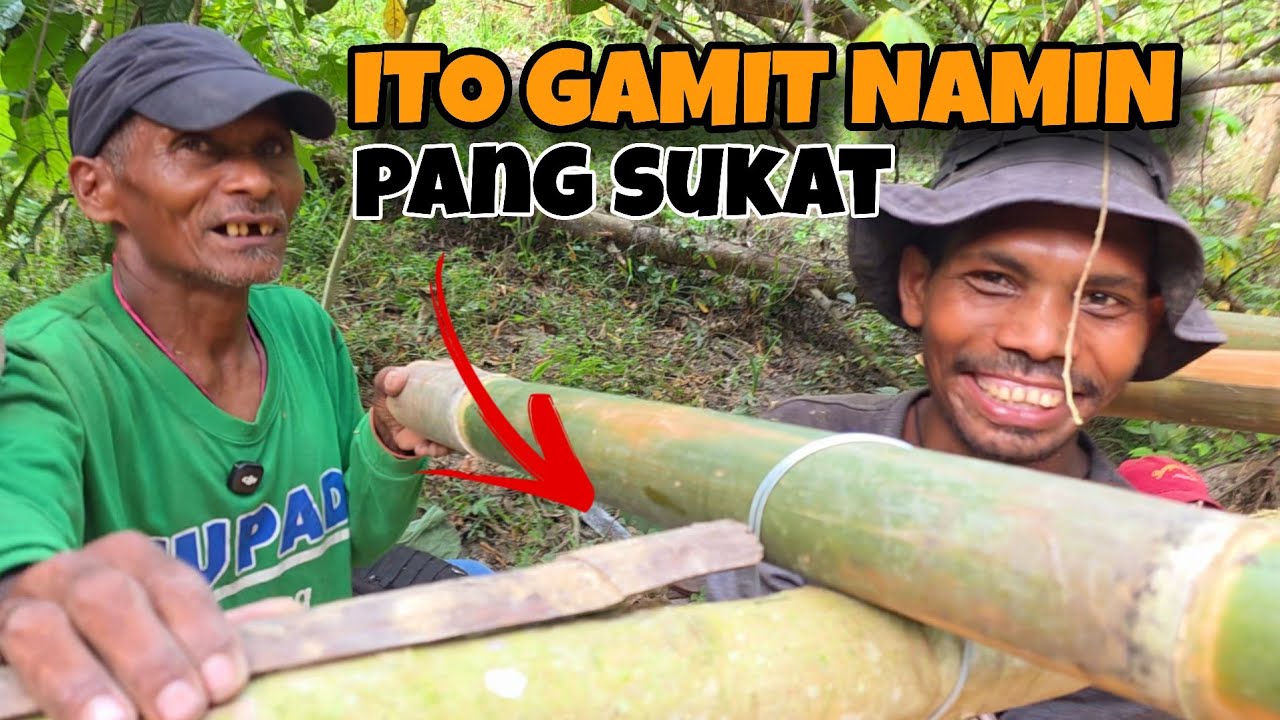 SIMPLENG BAHAY KUBO SA BUNDOK MALAPIT NA MATAPOS