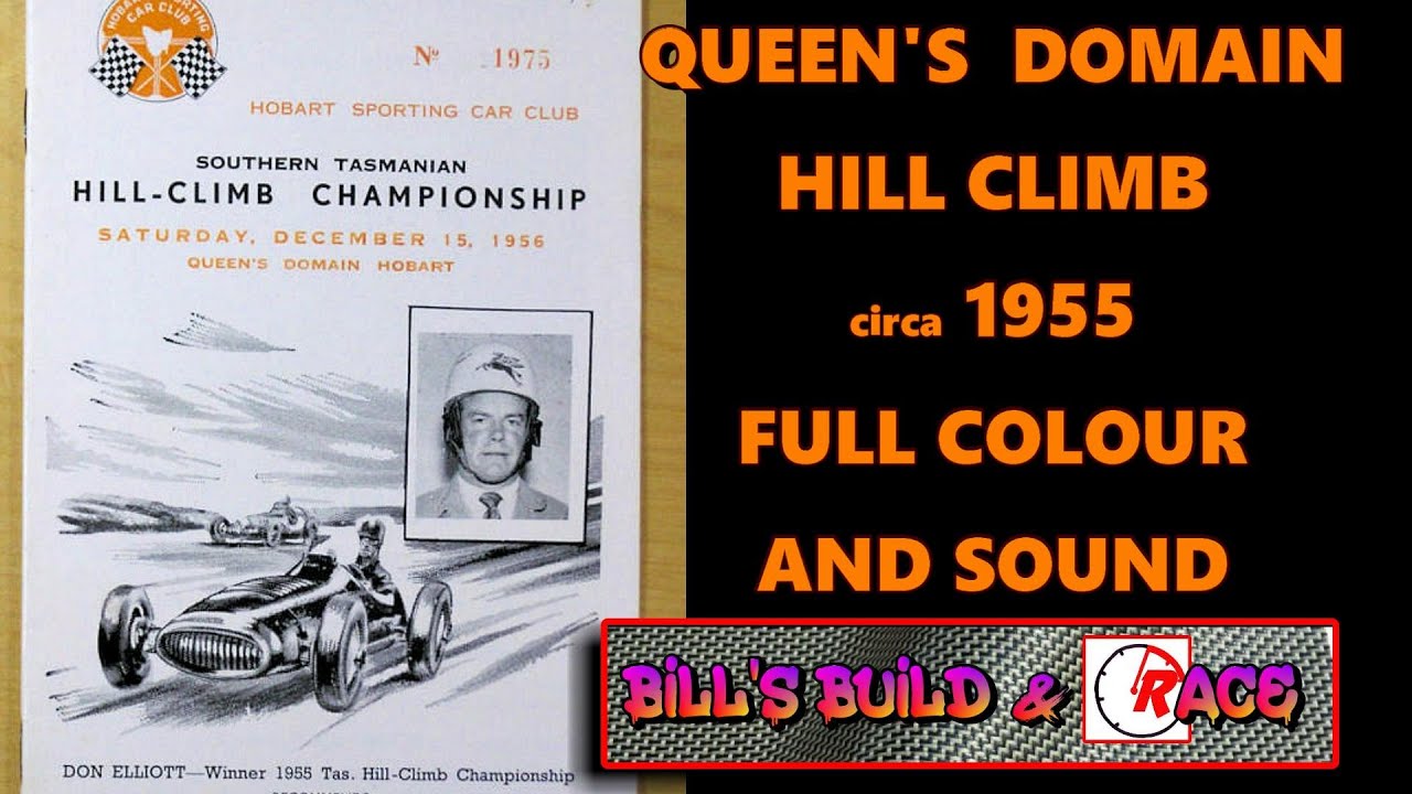 Queen's Domain Hillclimb, Tasmania, mid 1950's
