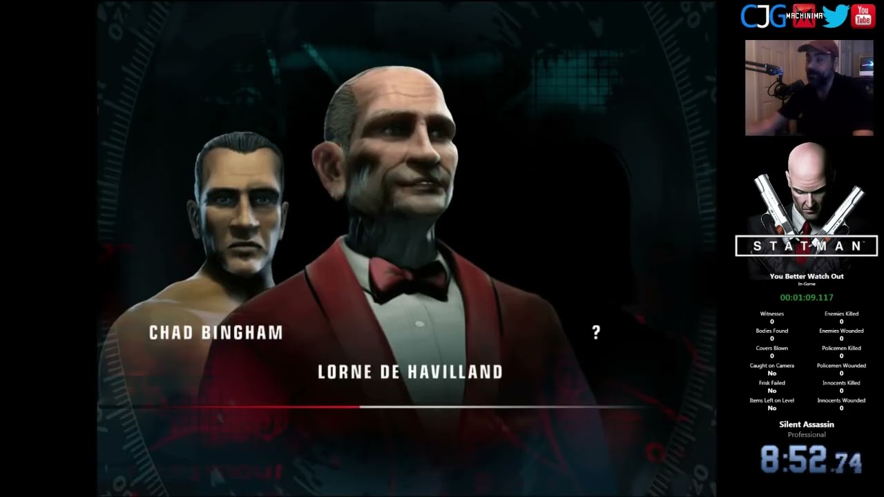 Hitman Blood Money Speedrun Pro/SA 