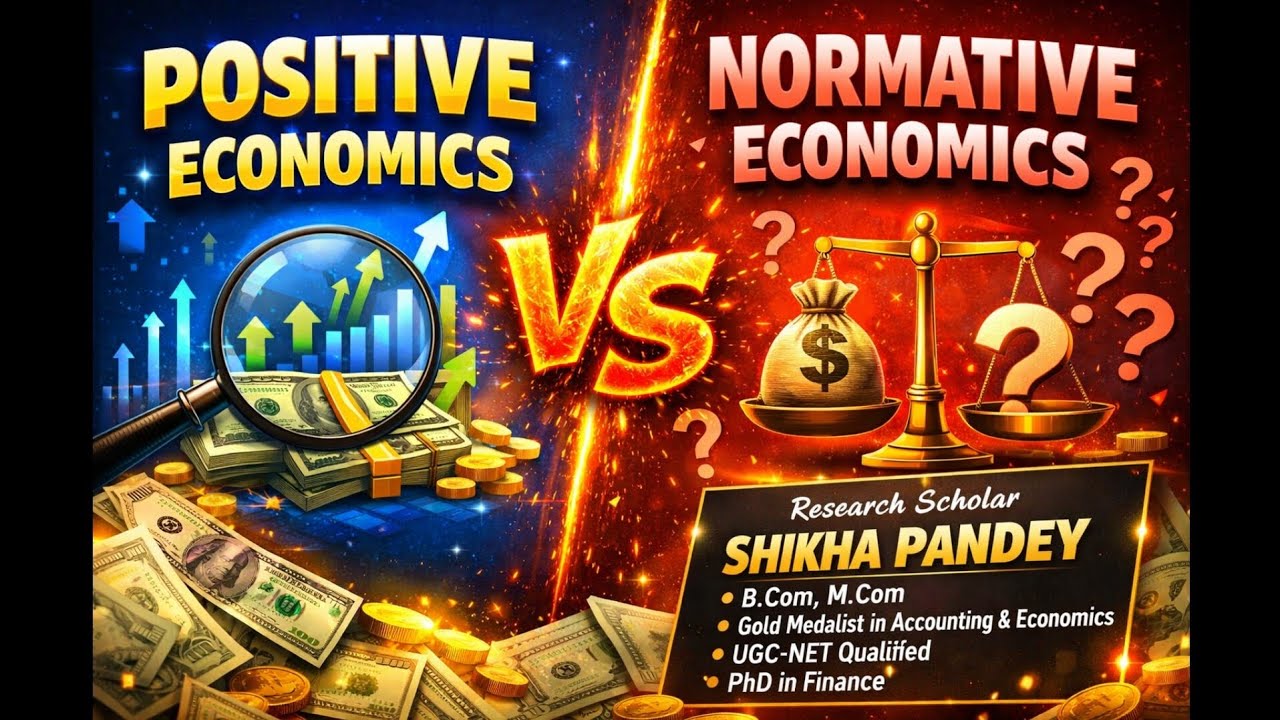 Positive vs Normative Economics (100% Clear Explanation) | Confuse Hone Wale Students Must Watch