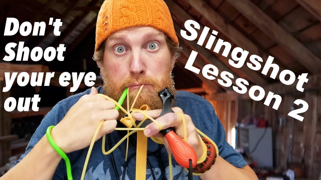 How to Install Bands on a Slingshot SimpleShot Torque, Scout, Hammer, Ocularis (How to Slingshot # 2
