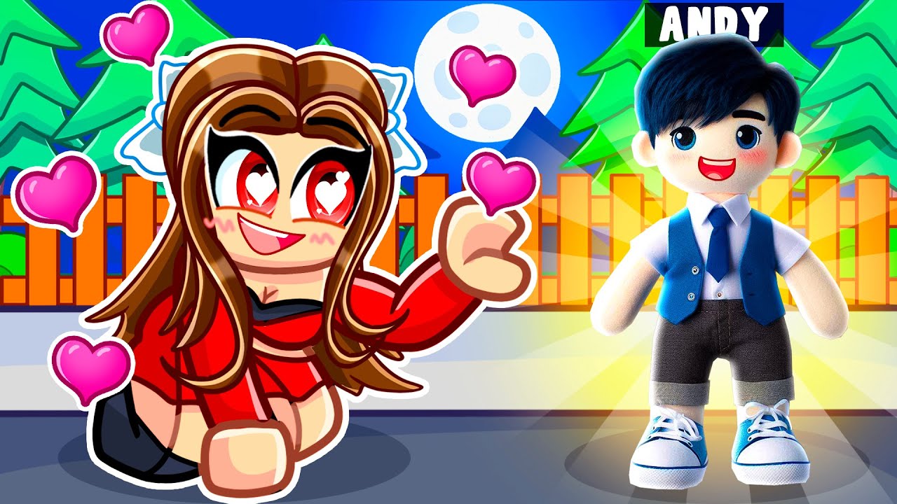 Playing As A HELPFUL Andy PLUSHIE In Roblox SNAPCHAT!