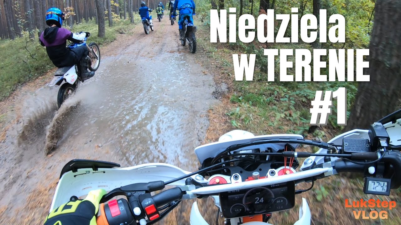Niedziela w Terenie #1 Xmotos XB vs Yamaha Yz drugie starcie 😁 mało się nie zawinąłem na drzewie 😱