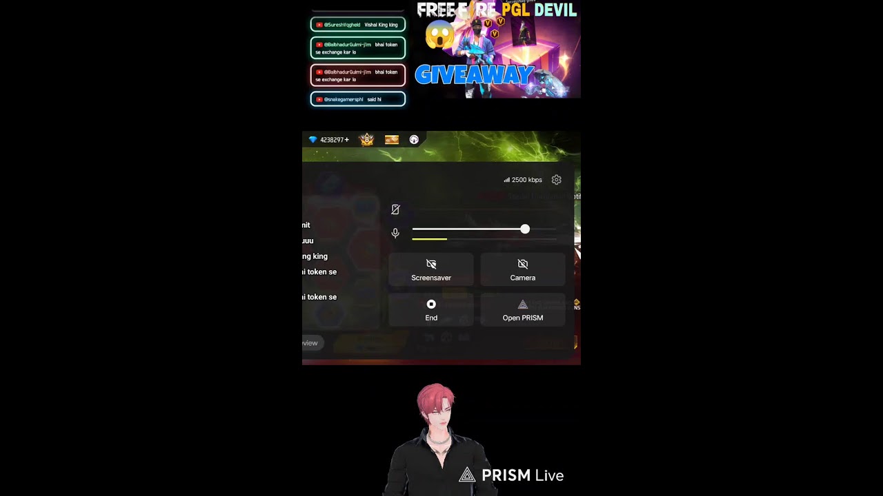 Live streaming of PGL DEVIL