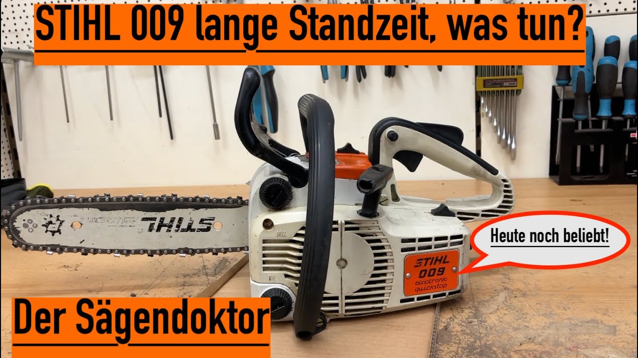 STIHL 009 nach langer Standzeit – was tun und lohnt sich die Reparatur?