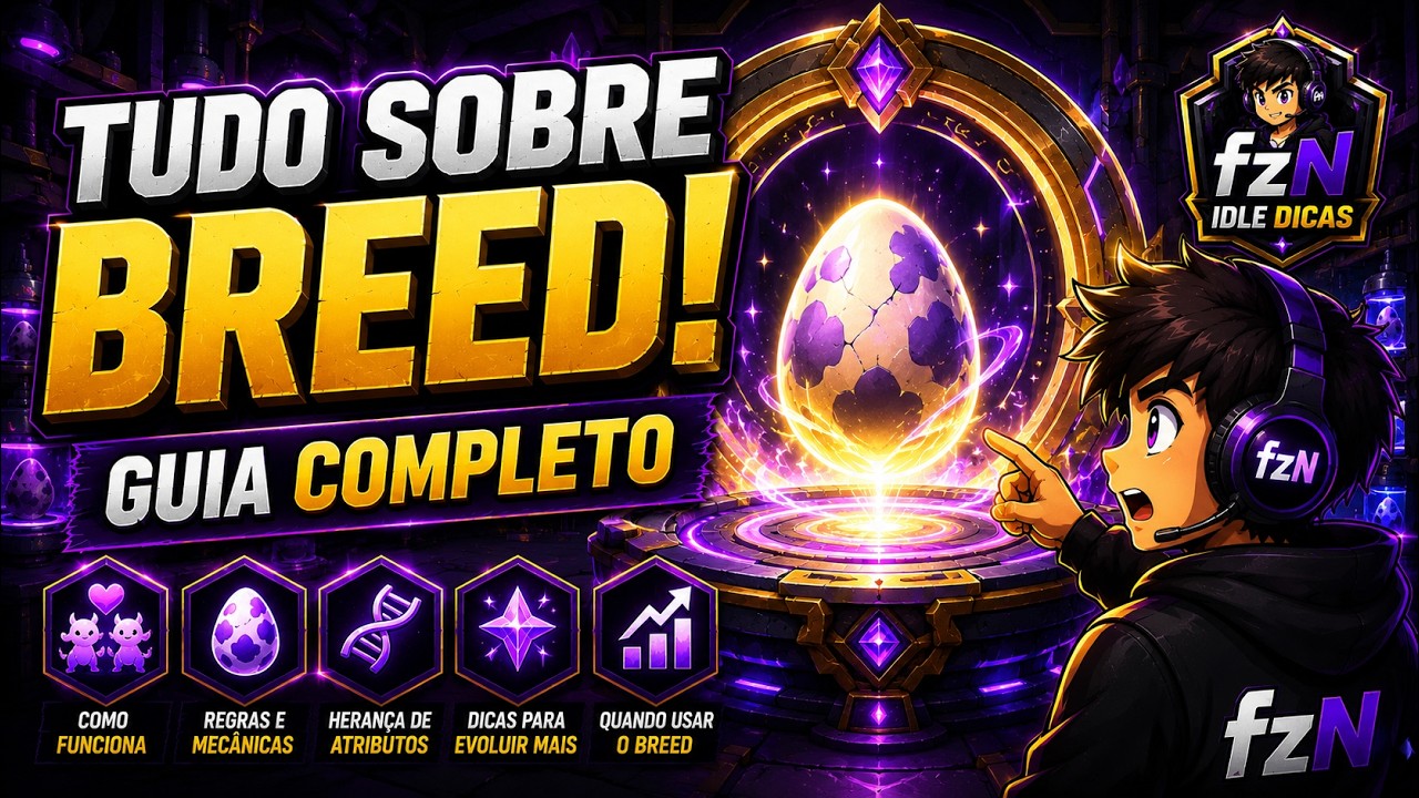 BREED no PokeIdle World: O Guia Completo! Tudo o Que Voc&ecirc; Precisa Saber 🥚