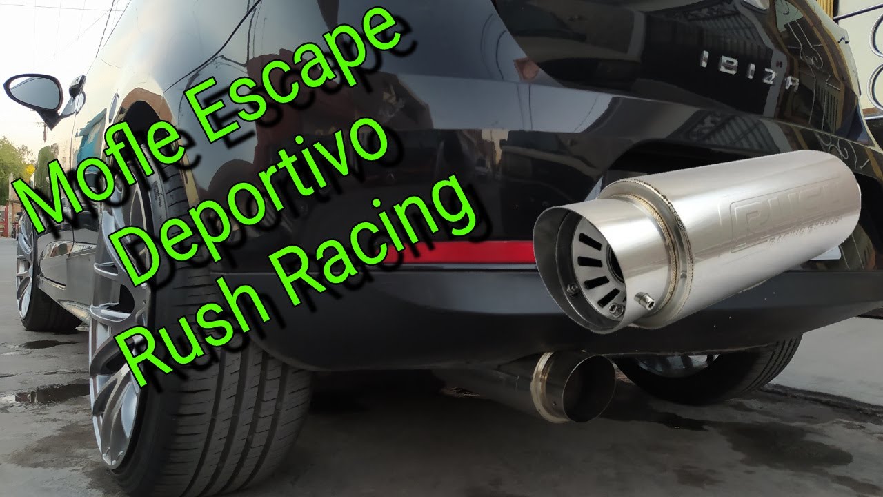 Como Suena El Escape Deportivo Rush Racing | Aesthetic Car