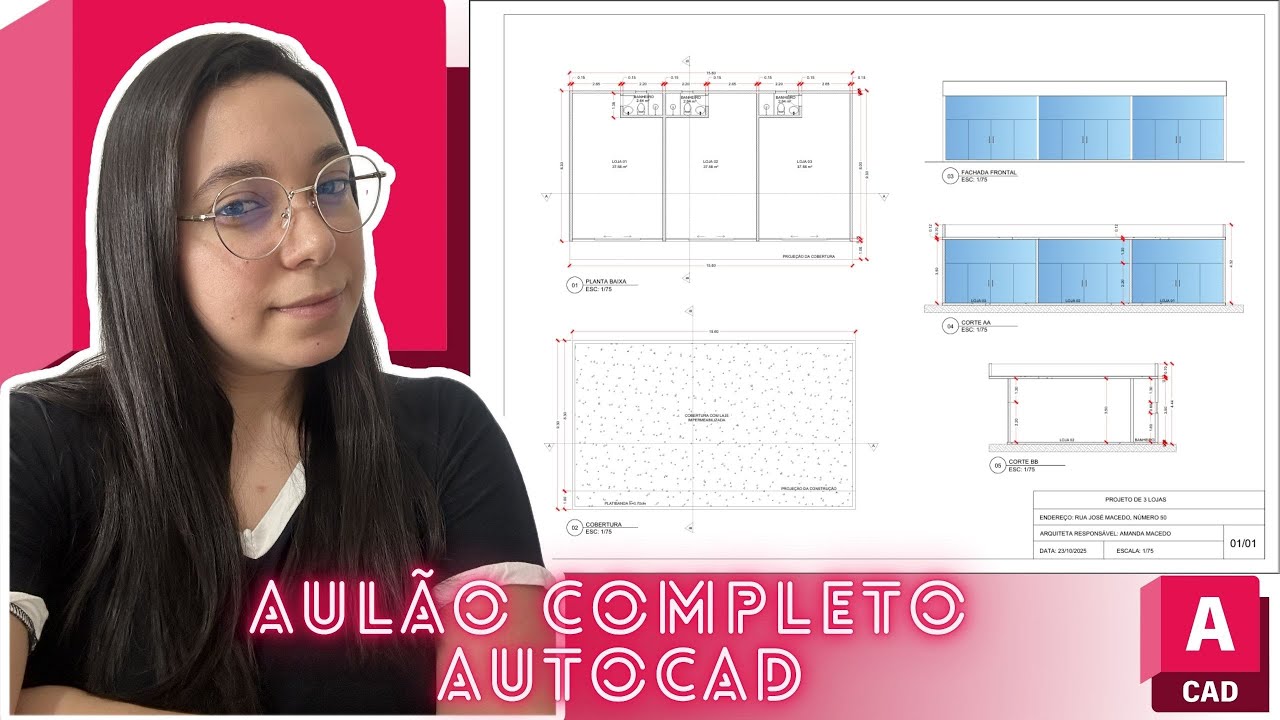 Como fazer um projeto do zero no AutoCAD 2026 - Passo a passo para iniciantes
