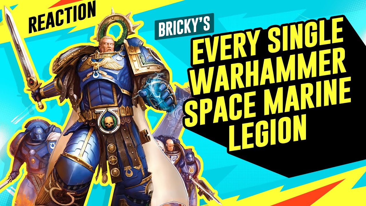 Every Single Warhammer Space Marine Legion in a Nutshell REACTION Part 1