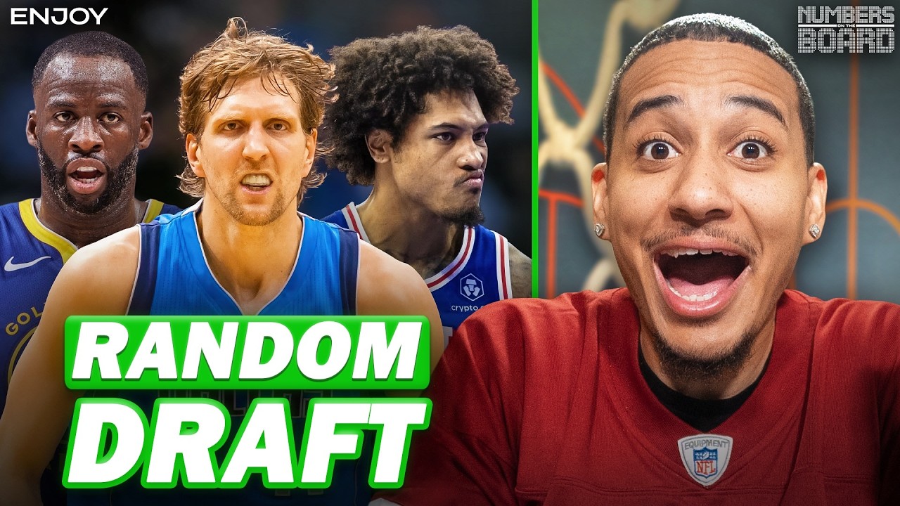 We Did Another Random NBA Draft | Numbers On The Board