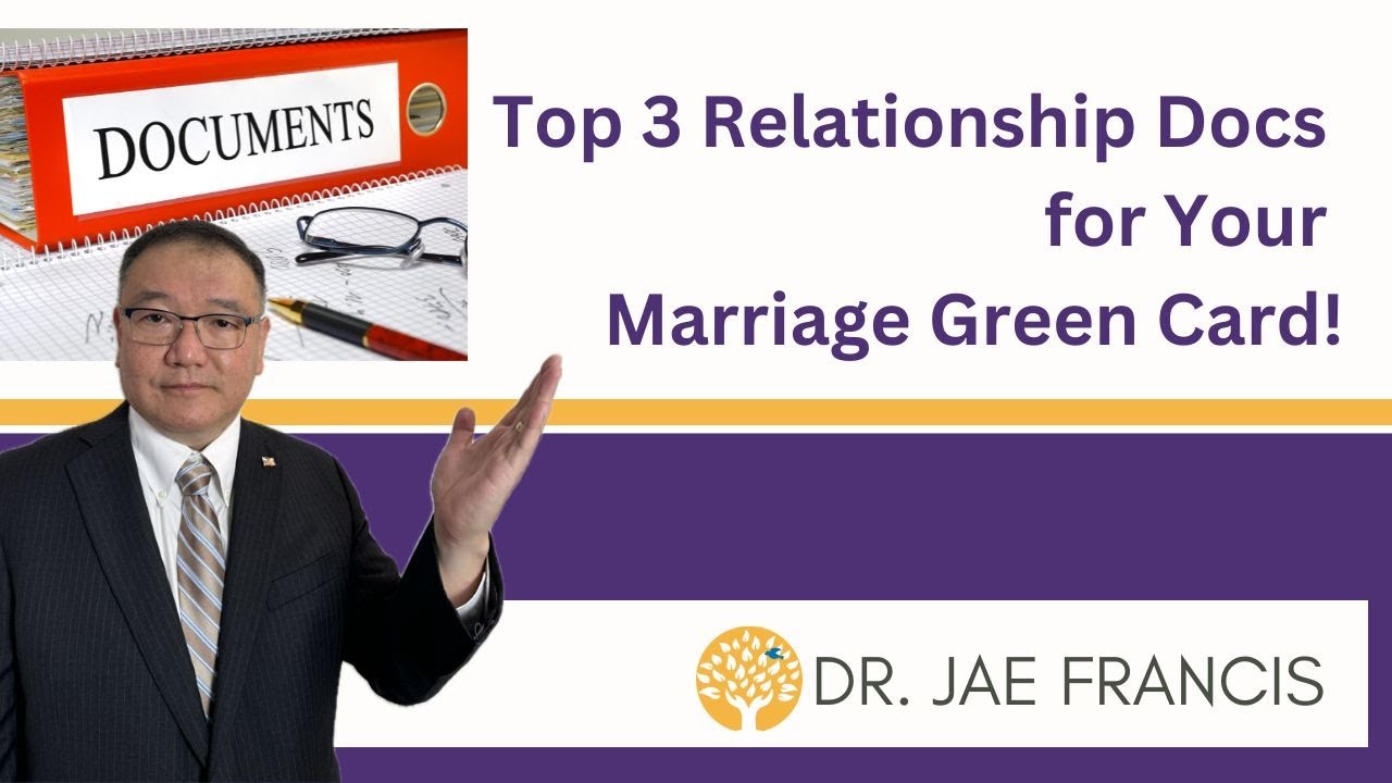 Must-have Documents For Your Marriage Green Card Application: The Top 3 You Need!