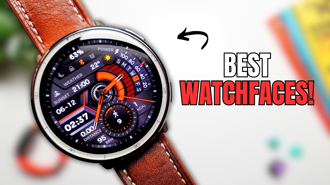 Best Watchfaces for Amazfit Active 2!