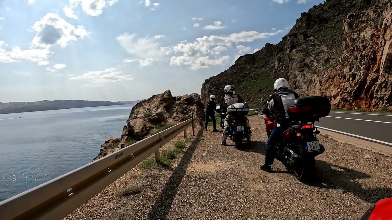 Horvátország 8-as út a motoros paradicsom