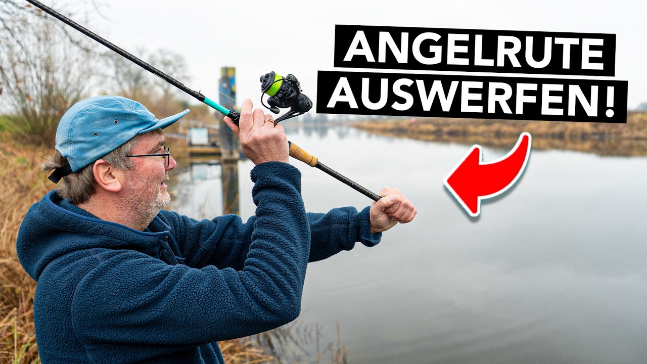 Angelrute richtig auswerfen 🎣 Die 3 besten Wurftechniken für Angler
