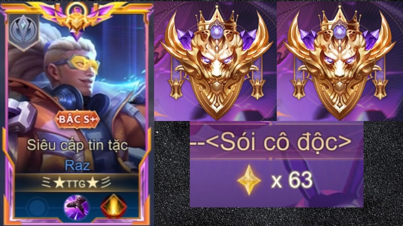 TTG/ 28 phút trên rank 63*