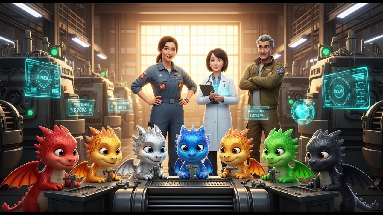 The Dragon Babies Started Fixing Broken Machines in a Factory No One Could Save | HFY | Dragon
