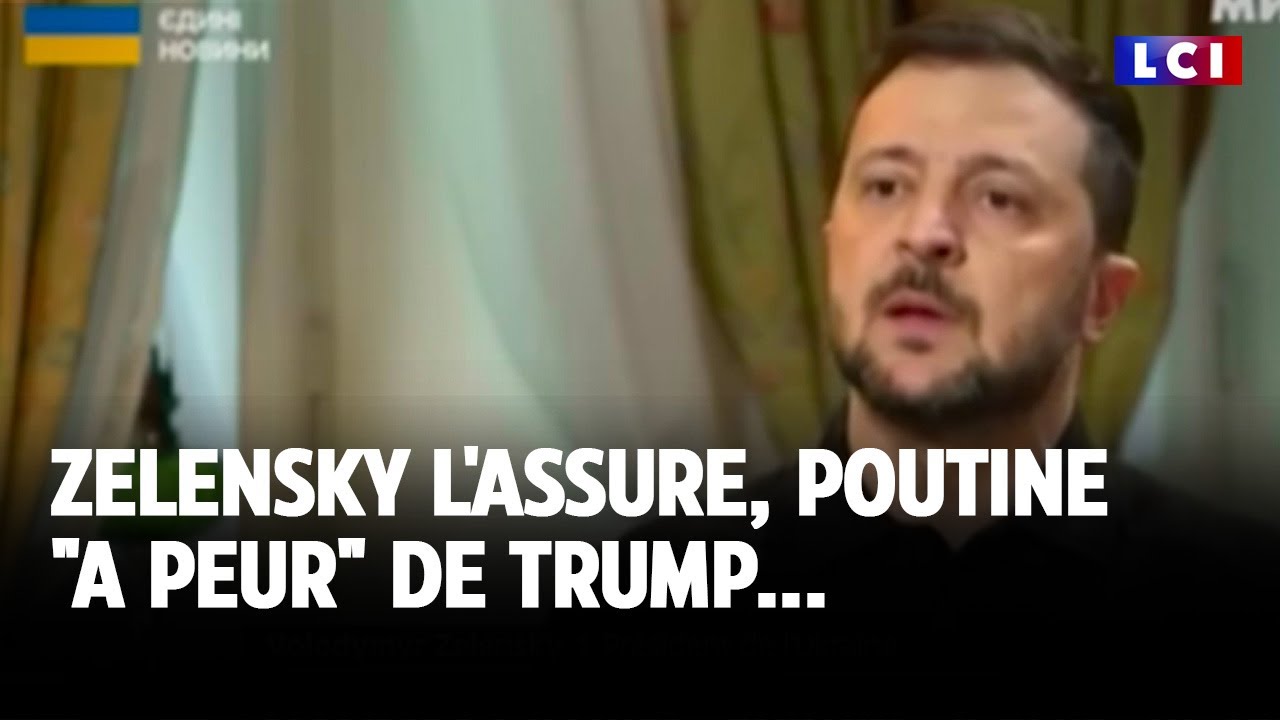 Zelensky l'assure, Poutine 