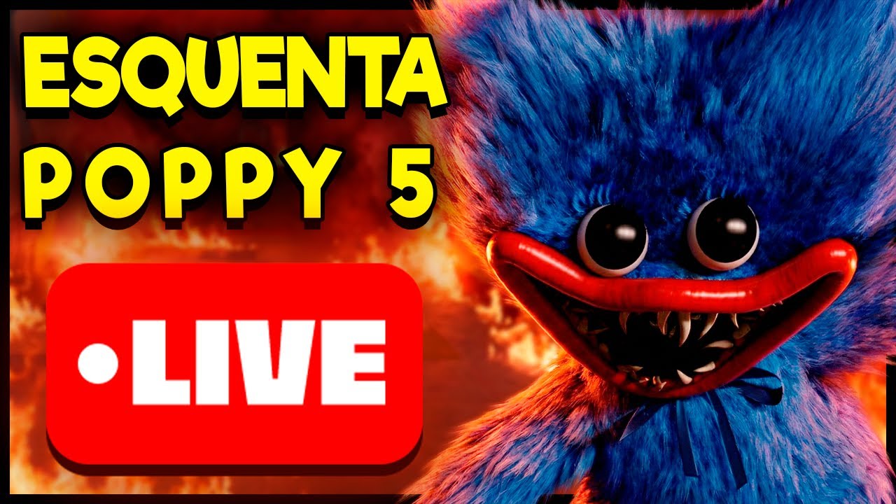 🔴Jogando a nova Atualização Poppy Playtime e TEORIAS AO VIVO