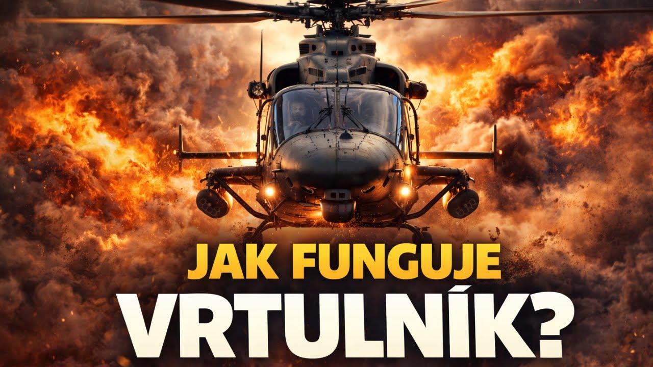 Jak Funguje Vrtulník? Krok za Krokem - Princip Letu, Rotor, Řízení, Autorotace a Fyzikální Limity!