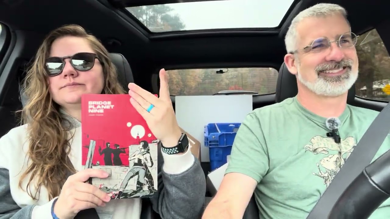 Riding in cars with books - Bridge Planet Nine: Graphic Novel Book Review