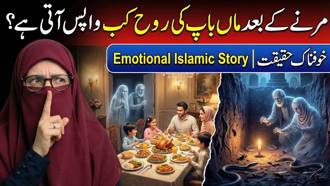 Marne Ke Baad Maa Baap Ki Rooh Kab Wapis Aati Hai? | Khaufnaak Haqeeqat | Ghaib Ke Raaz