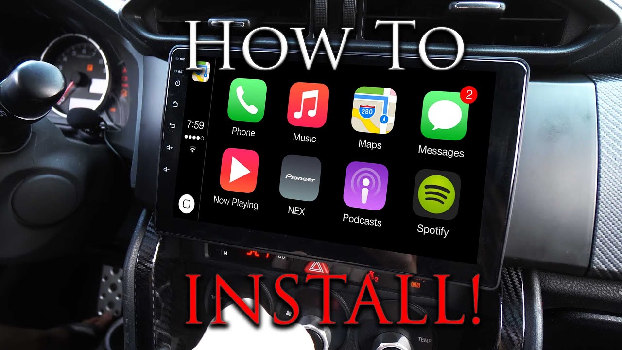 BRZ / FRS / 86 FULL INSTALL Radio | Can't get any better than this