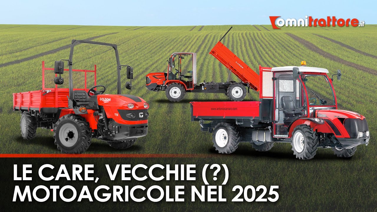 Motoagricole nel 2025: chi produce ancora un mezzo che ha fatto storia