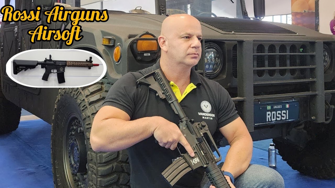 RIFLE NEPTUNE AIRSOFT DA ROSSI AIRGUNS  E SUAS NOVIDADES NA PESCA TRADE SHOW 2025!