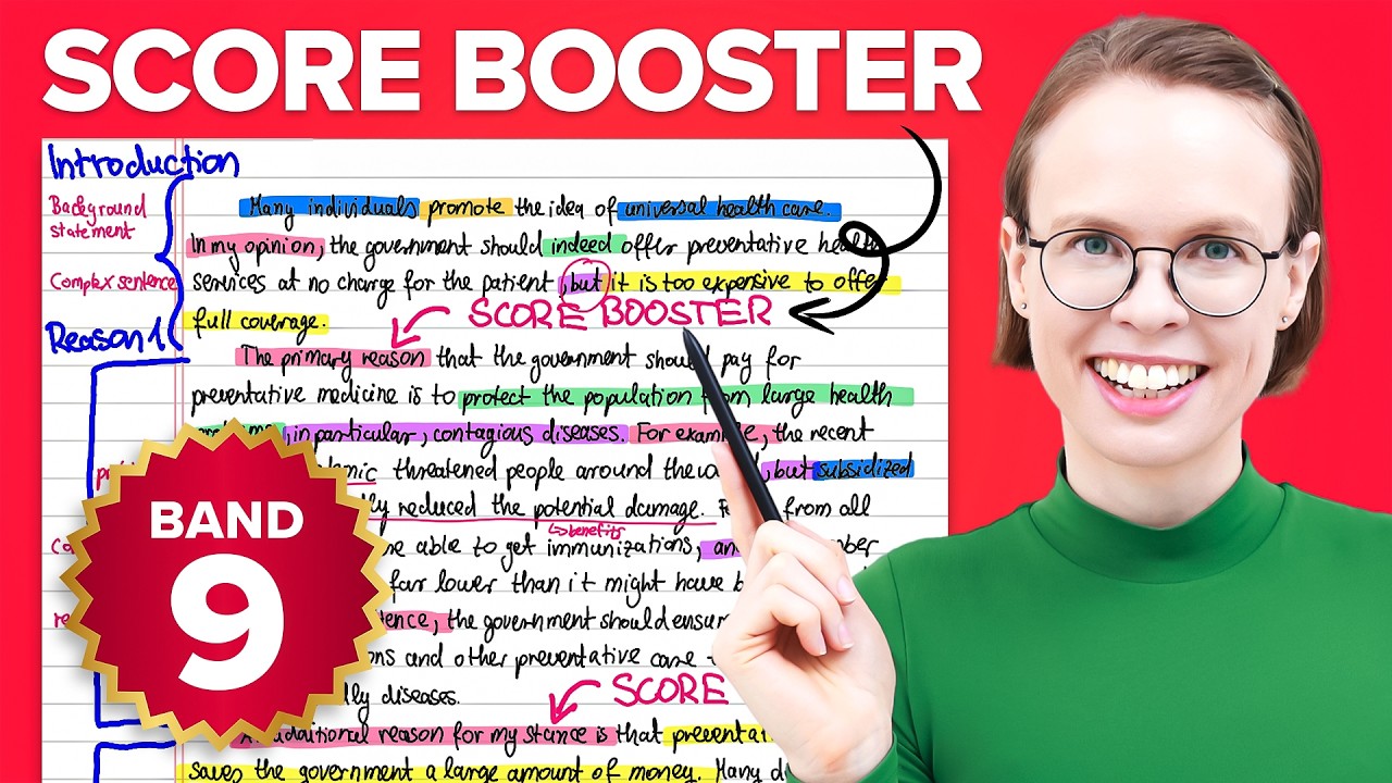 IELTS Writing Task 2 Academic Opinion Essay | SAMPLE Answer (+ template)