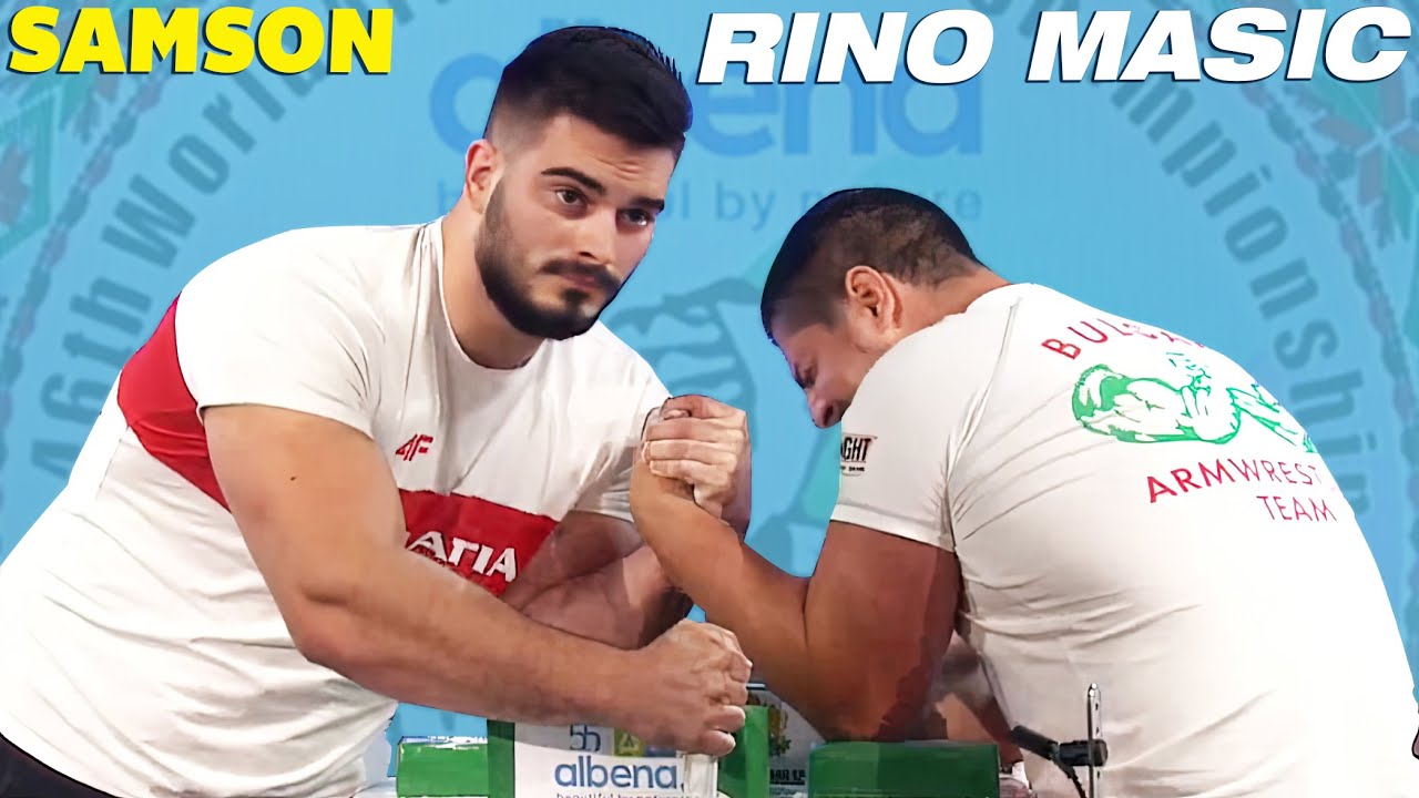 RINO MASIC VS JORDAN CONEV | 110 KG LEFT ARM | WORLDARM 2025