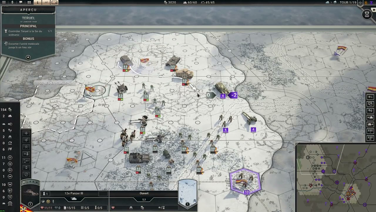 Panzer Corps 2 FR / Guerre d'Espagne en difficulté max #7