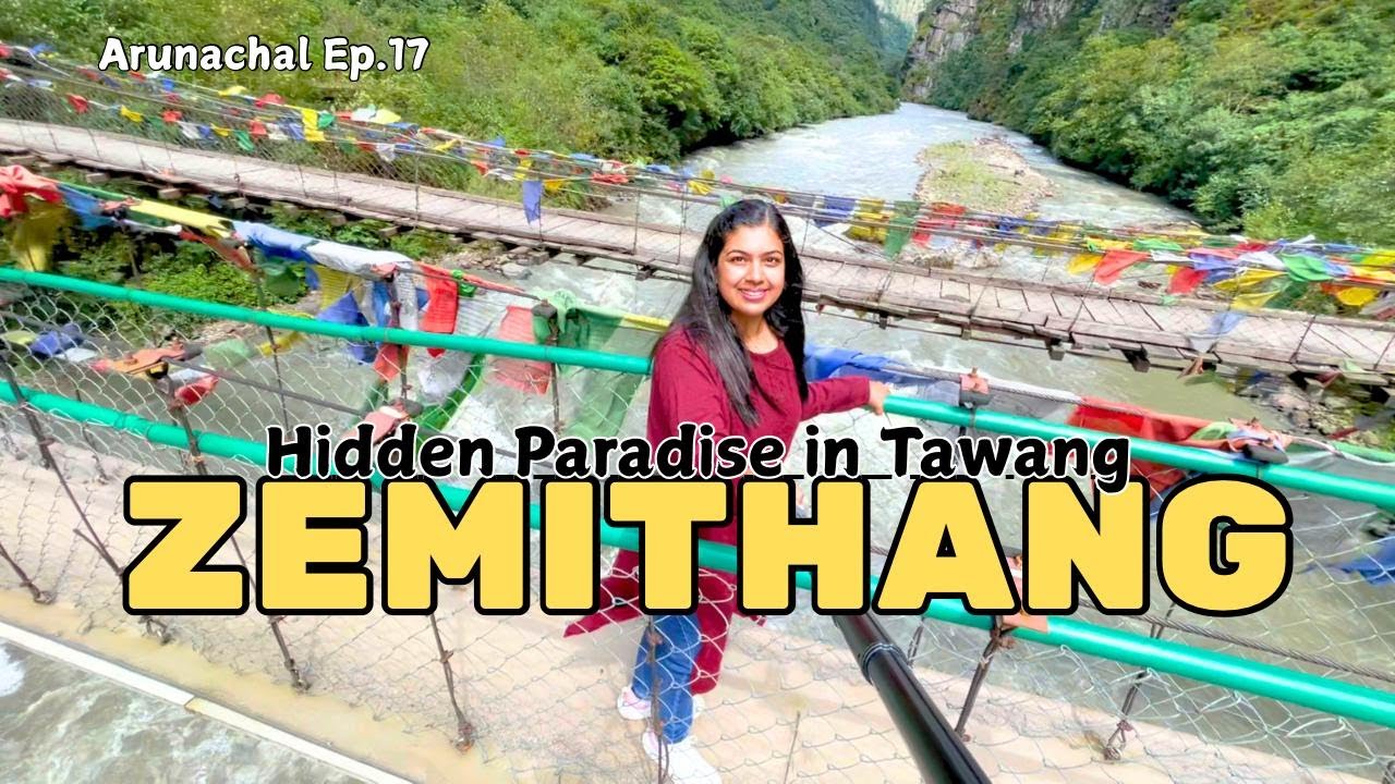 Zemithang, Arunachal Pradesh 🇮🇳 | Hidden Paradise Near Tawang | Holy Tree of Grong Kukpa | Ep17