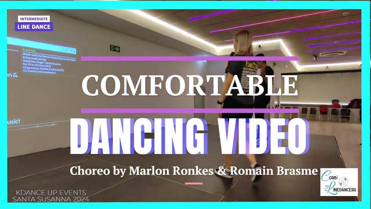 Comfortable LINE DANCE (Dancing Video)